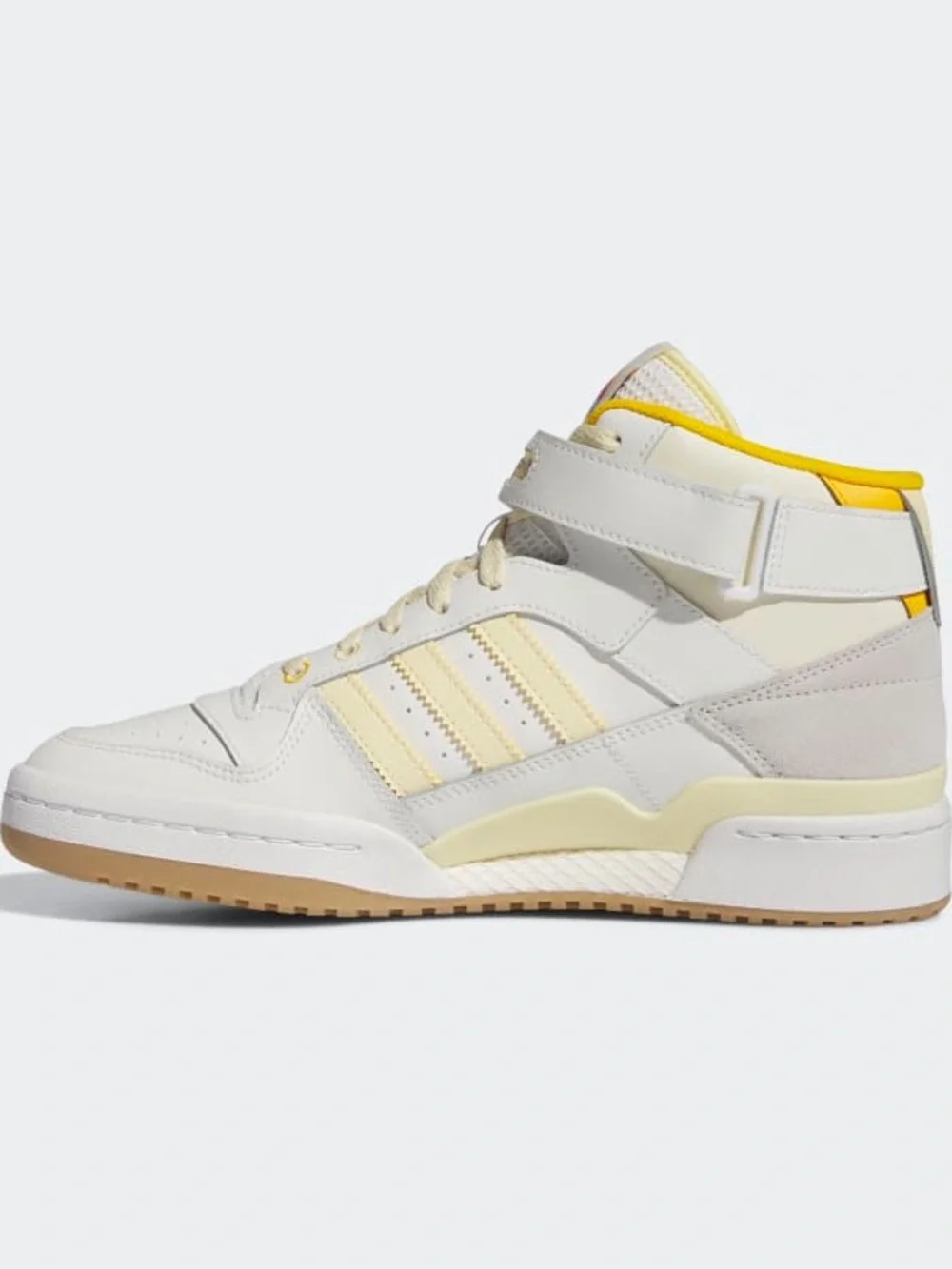 Adidas Originals Forum Mid J Summer Camp Easy Yellow Kid's Athletic Shoes | 5Y